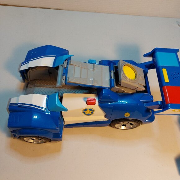 Paw Patrol Chase 2 in 1 Transforming Cruiser Toy Car Lights And Sound-tested - Picture 6 of 12